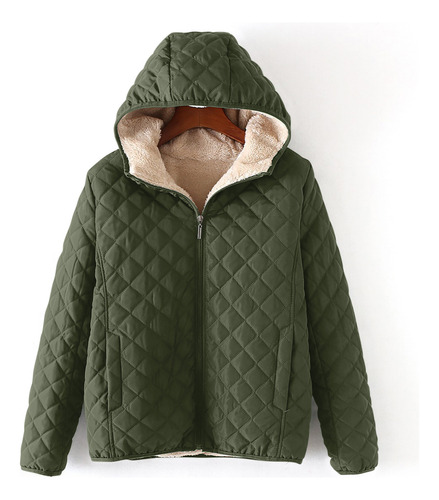 Abrigo Cálido Y Largo Para Mujer, Sudaderas Con Capucha, Cha
