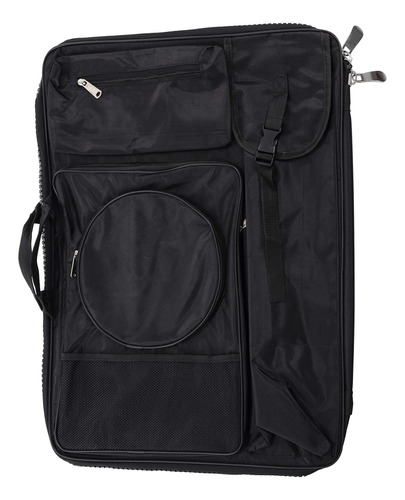 U.s. Art Supply - Bolsa De Nailon Negro Para Llevar Mochila.