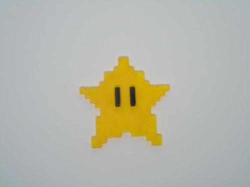 Star Mario Pixel 4,9 Cm