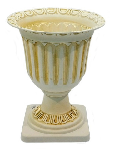 Maceta Copon Romano 36x29 Cm Plastico Ivory #60426