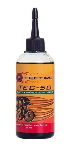 Lubrificante 120ml Cerâmica P/ Corrente Tectire Tec 50 Bio