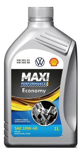 Óleo Maxi Performance Shell 10w40 5l Original Vw