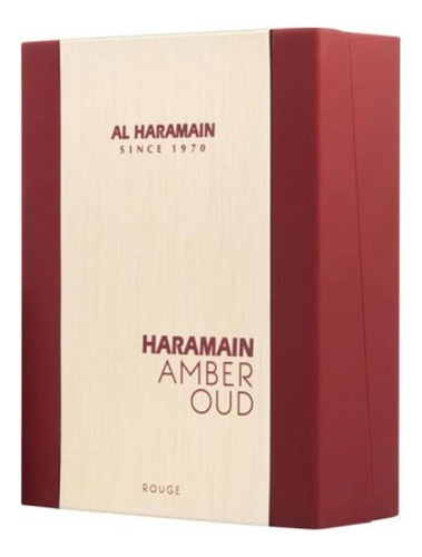 Amber Oud Rouge Al Haramain 60ml