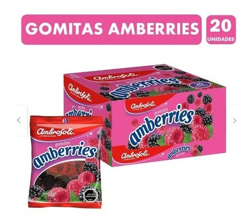 Gomitas Amberries (caja Con 20 Unidades)