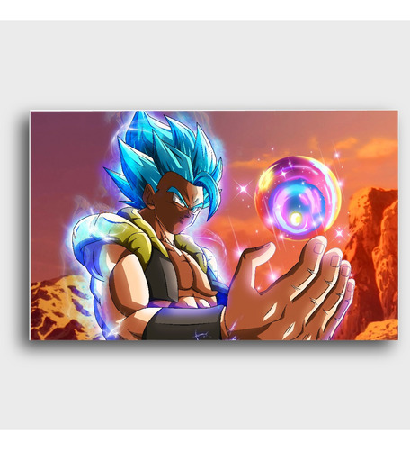 Imagen 3 de 3 de Cuadros Decorativos Con Luz Retroiluminados/ Dragon Ball Z
