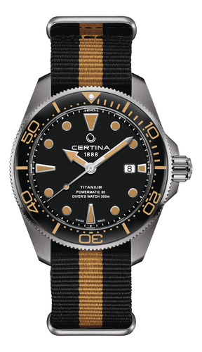 Reloj Certina Ds Action Diver Textil