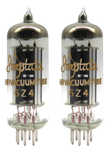 2pcs Amptata 6z4 Tubo De Vacio Rectificador Amplificador De 