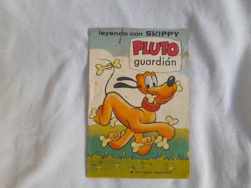 Antiguo Cuento Publicidad Leyendo Con Skippy, Pluto Guardian