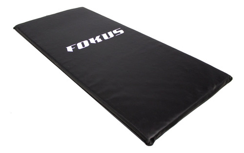 Colchonete Para Treino Academia Yoga Pilates 90 X 45 X 3cm Cor Preto
