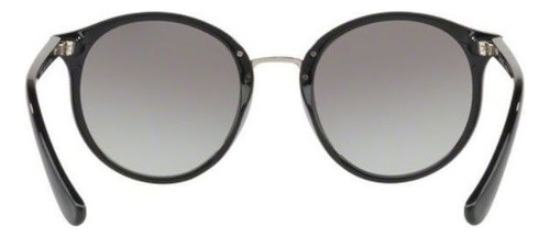 Gafas de sol Vogue VO5166s W44/11 de 51 mm, negro brillante y gris Degr
