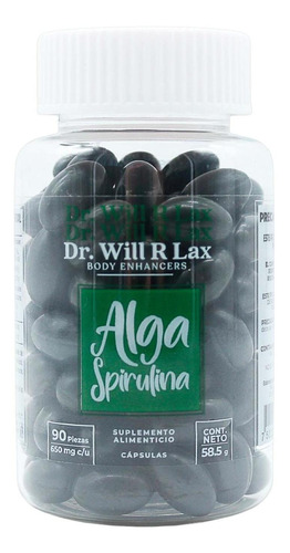 Alga Spirulina 90 Capsulas Dr. Will