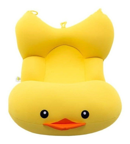 Almofada De Banho Para Bebê Patinho Joy - Baby Pil Cor Amarelo