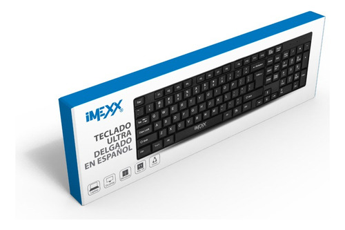 Teclado Imexx Ultra Delgado En Español