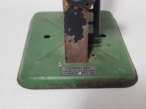 Imagen 4 de 10 de Antigua Señal Ferromodelismo Hornby Meccano Englan Mag 58651