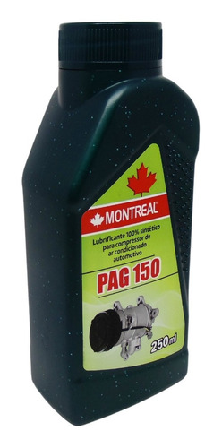 Oleo P/compressor Sintético Pag 150 Montreal 250ml