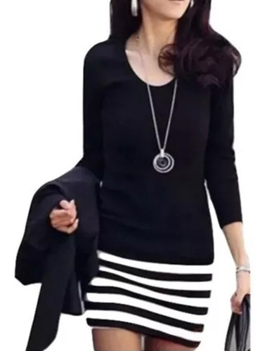Vestido Casual Primavera Verano Otoño Invierno 5009