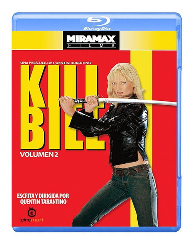 Kill Bill Volumen 2 Dos Quentin Tarantino Pelicula Bluray