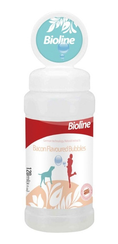 Bioline Burbujas De Tocino Para Mascotas - 120 Ml