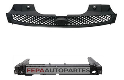 Parrilla Rejilla Frontal Ford Fiesta 2003 / 2007 Lx 