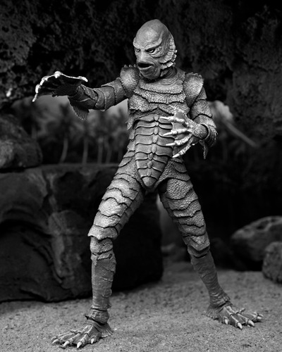 Neca Ultimate Creature From The Black Lagoon Black & White