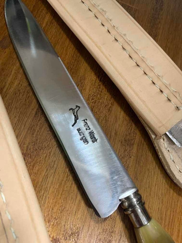 Imagen 5 de 10 de Cuchillo Solingen Guampa 16cm. Grabado Láser De Regalo