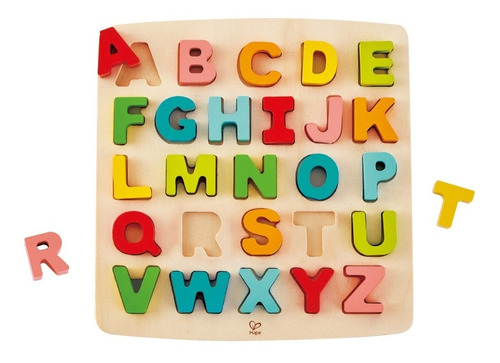 Juego Didactico Juguete Letras Alfabeto Rompecabezas Hape