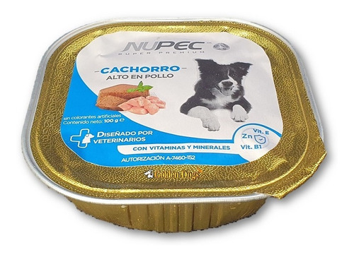 Imagen 4 de 4 de Nupec Cachorro Alimento Húmedo Pack De 4 Latas Puppy