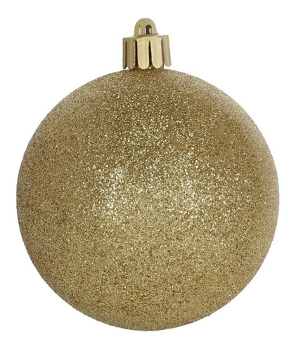 Esferas Navideñas Doradas O F E R T A 24 Piezas