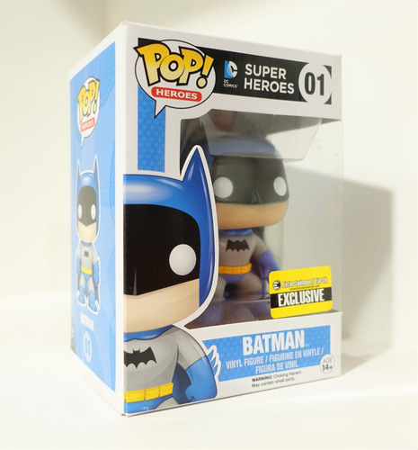 Funko Pop! Dc Super Heroes - Batman 01 Exclusivo Ee