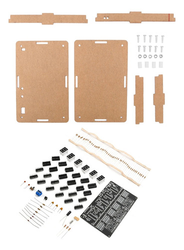 Kit De Reloj De Circuito Digital De 4,5 A 5,5 V Y 6 Bits, R