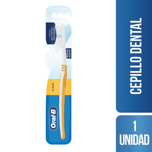 Cepillo De Dientes Oral B Clean Classic Suave - 1 Unidad
