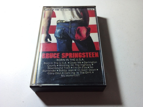 Bruce Springsteen Born In The Usa Casete