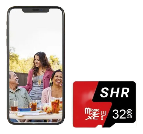 Shr Cartão Micro Sd 32gb Compatível Com Smartphones E Tablet