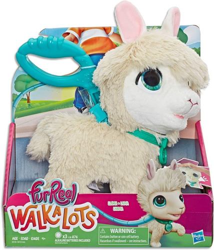 Hasbro Mascota Furreal Walkalots Interactiva Llama