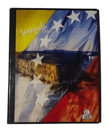 3 Cuadernos Empastados Caribe Serie Venezuela Tepuy Línea