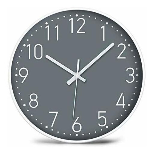 Reloj De Pared - Imotion - Reloj De Pared De 12.0 In, Silenc