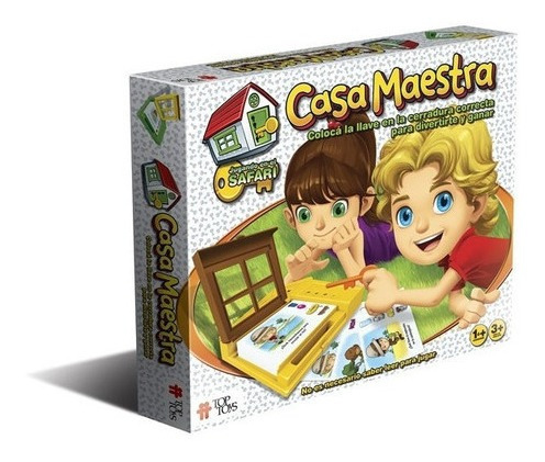 Casa Maestra: Safari - Juego De Mesa - Top Toys