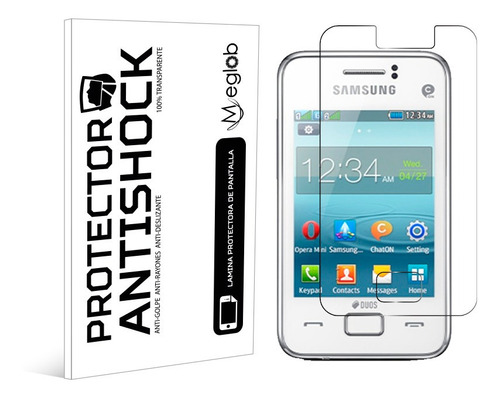 Protector Mica Pantalla Para Samsung Rex 80