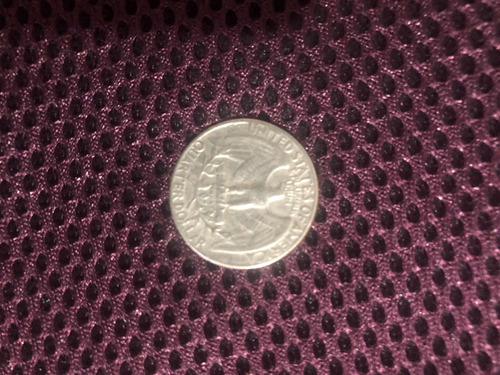 Moneda De Un Cuarto Antigua Americana De 1968
