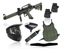 Comprar Paquete Careta Gotcha  Tippmann Cronus Olivo Tanque Xtrm C