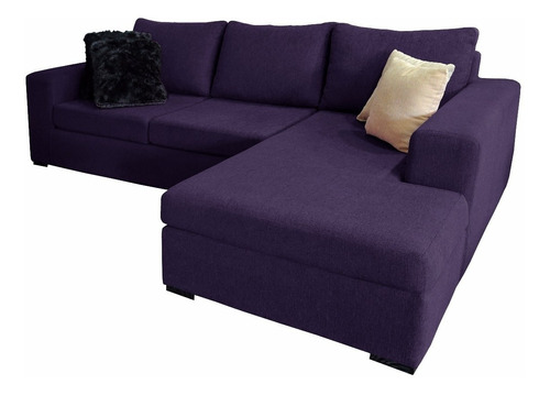 Sillon Sofa Esquinero 250 X 180 Pana Antimancha Fullconfort 