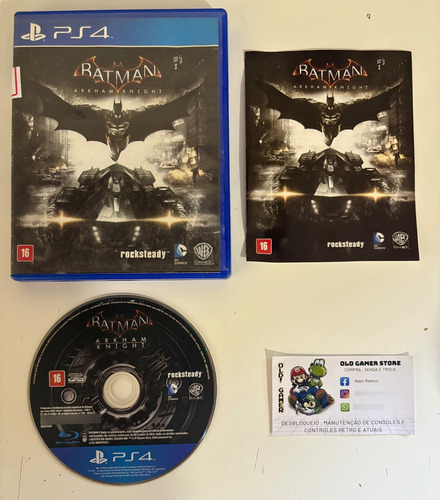 Batman: Arkham Knight Arkham Warner Bros. Ps4 Físico (Usado)