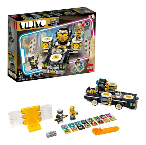 Kit De Construcción Lego Vidiyo Robo Hiphop Car 43112 Cantidad de piezas 387