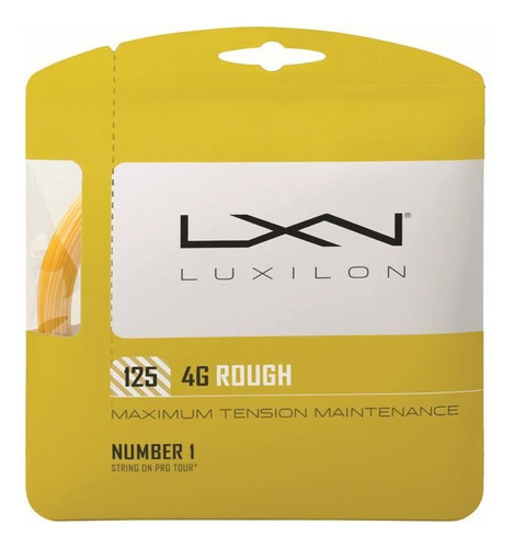 Set De Cuerda Luxilon 4g Rough 125