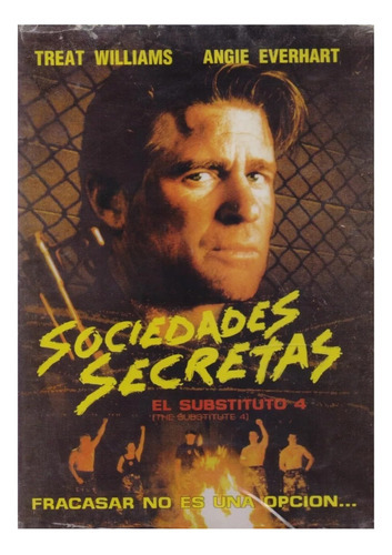 Sociedades Secretas El Substituto 4 Pelicula Dvd