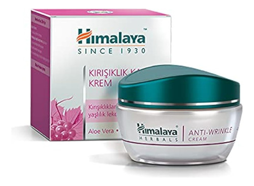 Himalaya Crema Anti-arrugas Con Uvas Y Aloe Vera, Reduce Arr