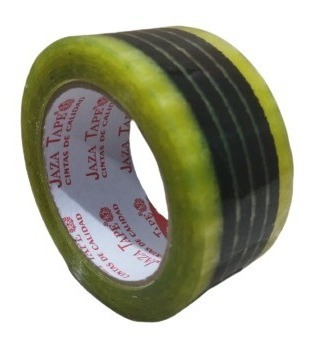 Cinta De Embalaje 48mm Por 100 Yardas Impresa Seguridad