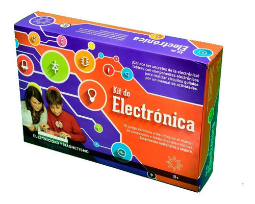 Kit De Electrónica Juego Armá Circuitos Y Conexiones Seguro