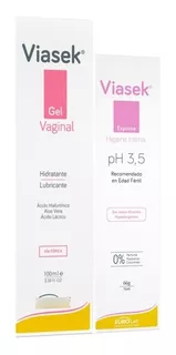 Combo Viasek Gel Vaginal 100 Ml + Espuma De Higiene 3,5