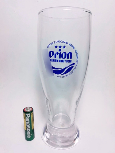 Imagen 1 de 4 de Vaso Cerveza Orion Premiun De Japon No Butweiser Pilsen